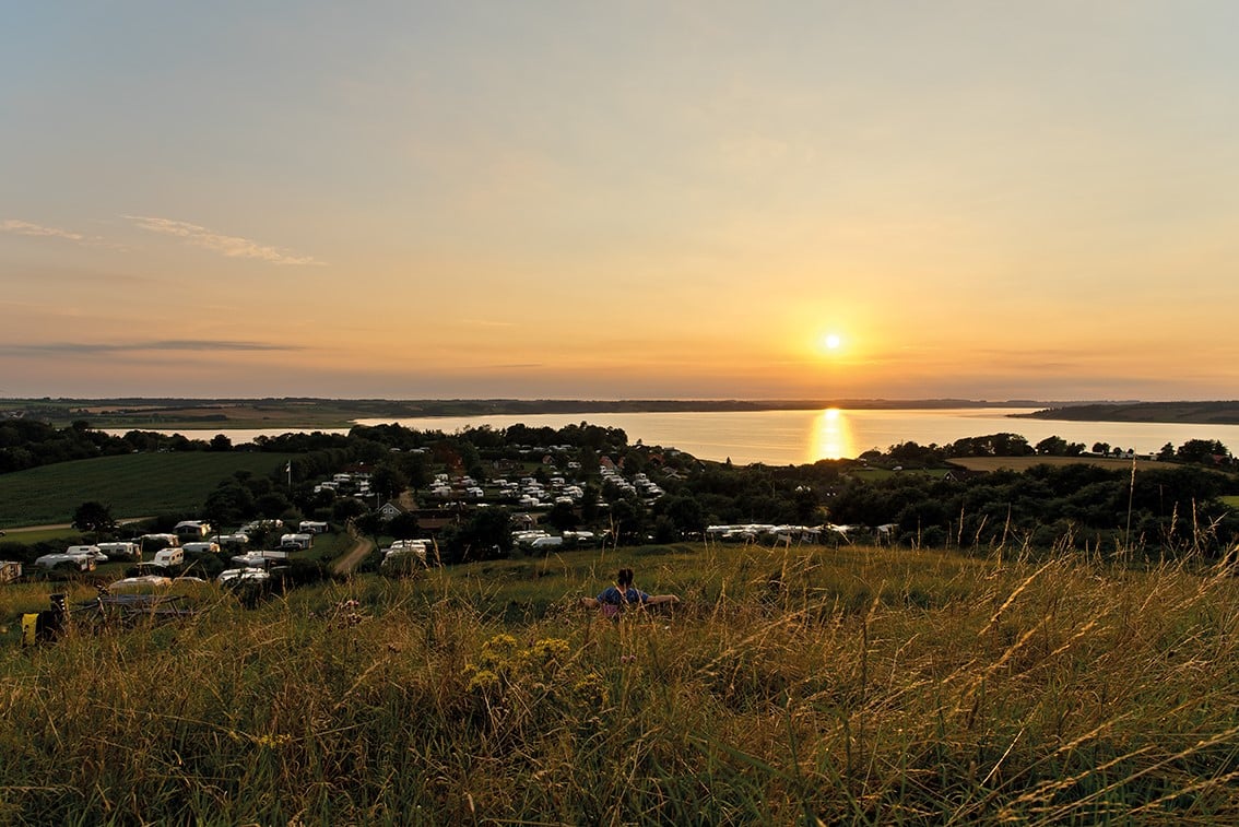 Camping med udsigt til Limfjorden